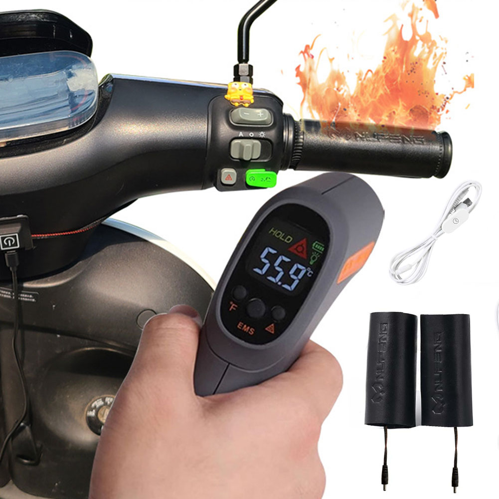 Motorcycle Hand Heated Grips U - Motorcycle Gear Icon review and price