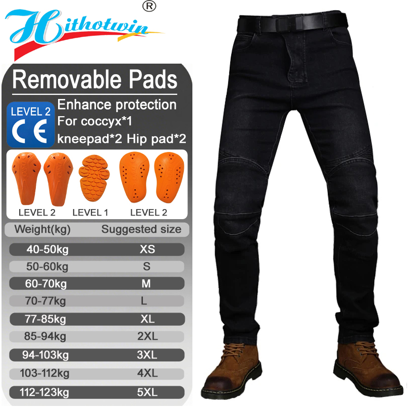 Motorcycle Jeans Men Blue Dirt - Motorcycle Gear Blue review and price