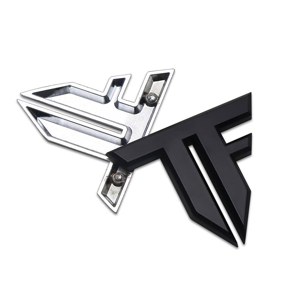 1pc 3D Metal TF Emblem Badge C - Motorcycle Gear Icon review and price