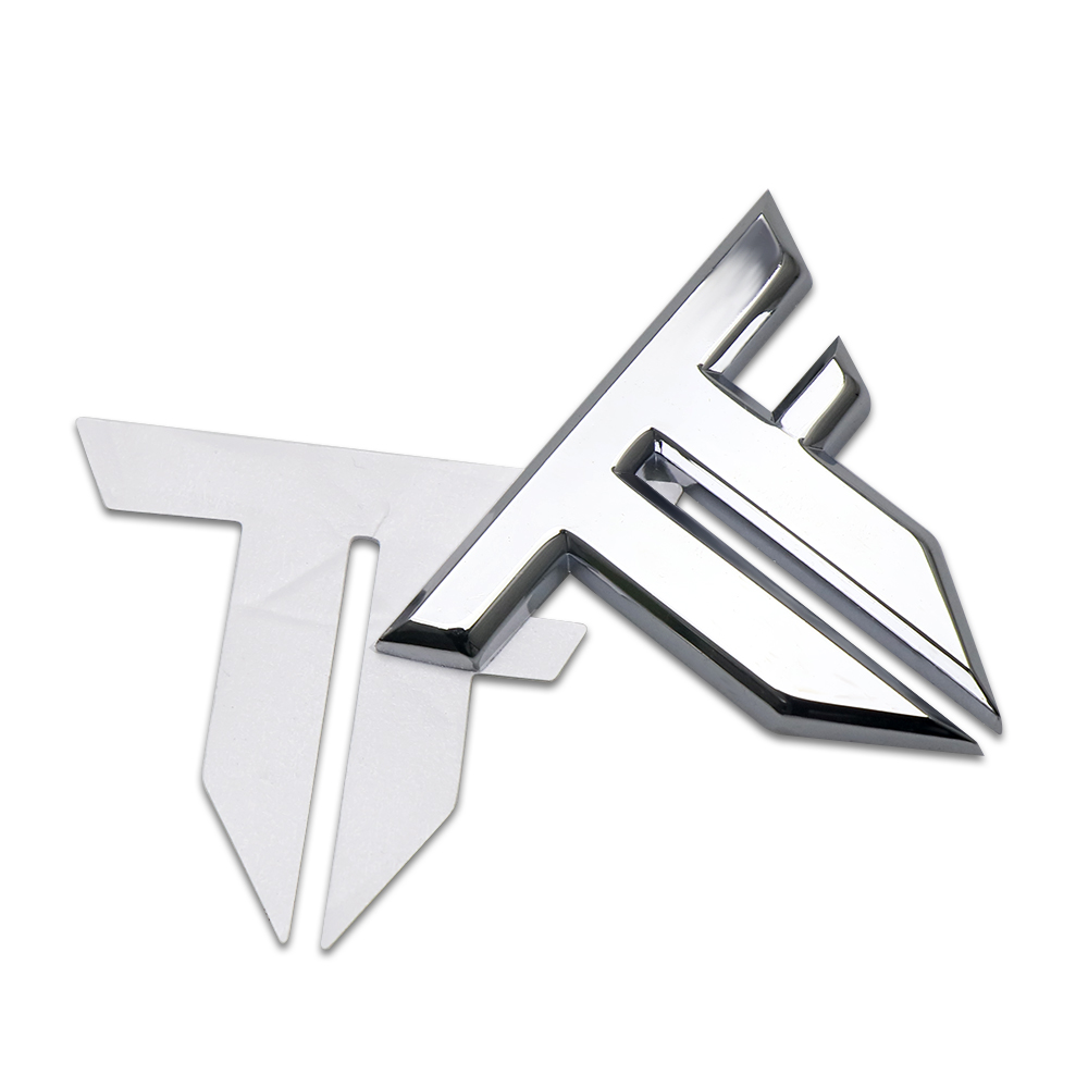 1pc 3D Metal TF Emblem Badge C - Motorcycle Gear Icon review and price