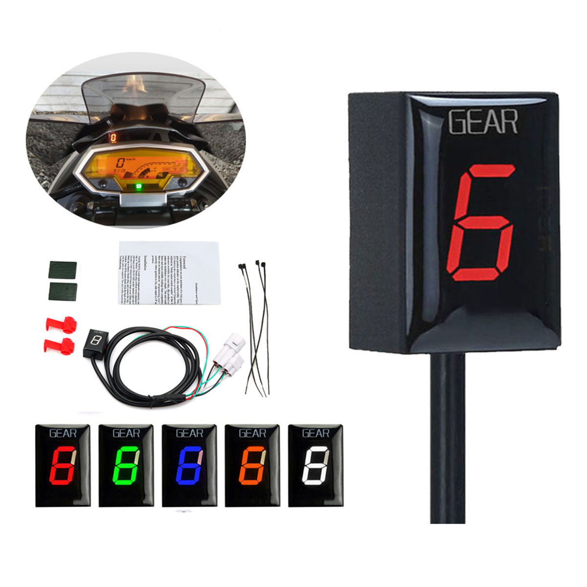 For Yamaha Bolt(Non ABS) Bt110 - Gear Indicator Display review and price