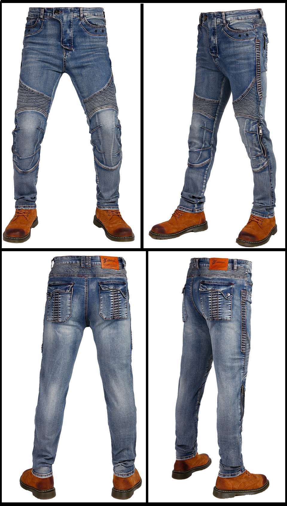 Motorbike Trousers spring and  - Motorcycle Gear Blue review and price