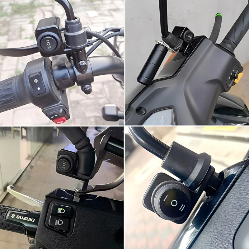 Motorcycle Light Switch Waterp - Motorcycle Gear Icon review and price