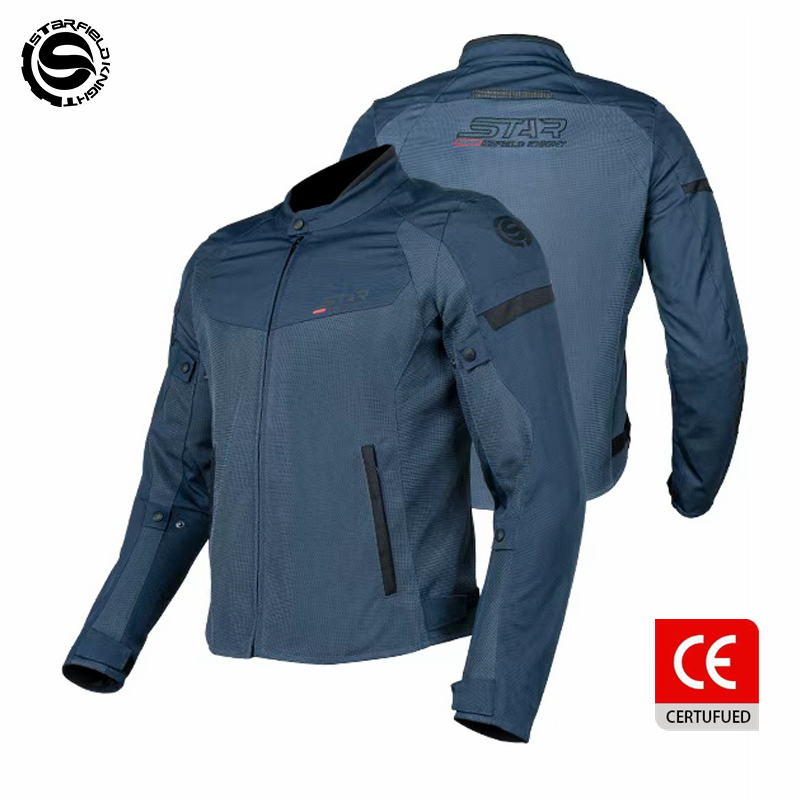 SFK Blue Motorcycle Jacket Spr - Motorcycle Gear Blue review and price