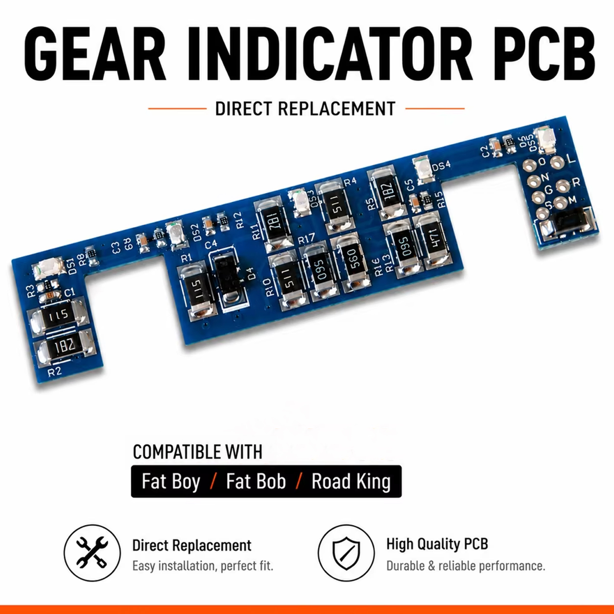 Motorcycle Gear Indicator PCB  - Gear Indicator Display review and price