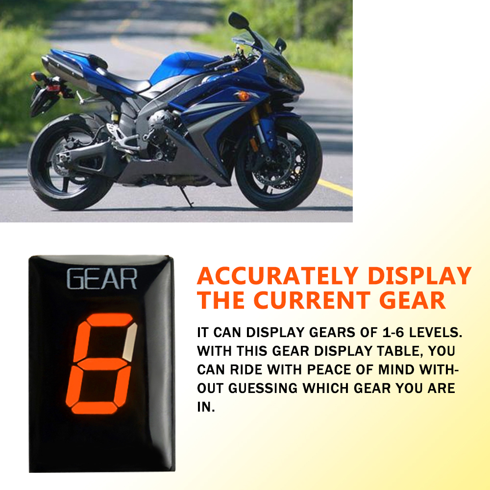 For YAMAHA YZF-R1 YZFR1 YZF-R6 - Gear Indicator Display review and price