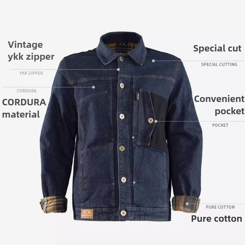 Retro Motorcycle Jeans Blue Ri - Motorcycle Gear Blue review and price